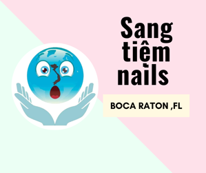 Ảnh của SANG TIỆM NAILS  in BOCA RATON ,FL. Rộng 1,100 sqft