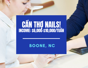 Ảnh của Cần thợ nails ở Boone, North Carolina. Income/month: $10,000
