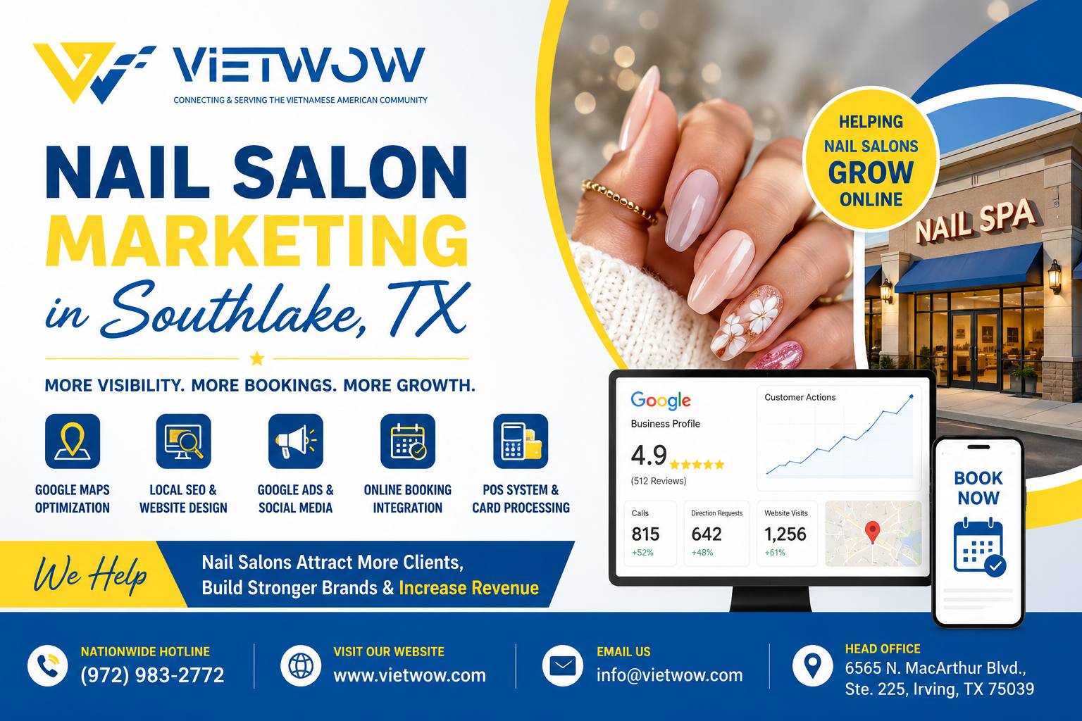 Nail Salon Marketing in Southlake, TX