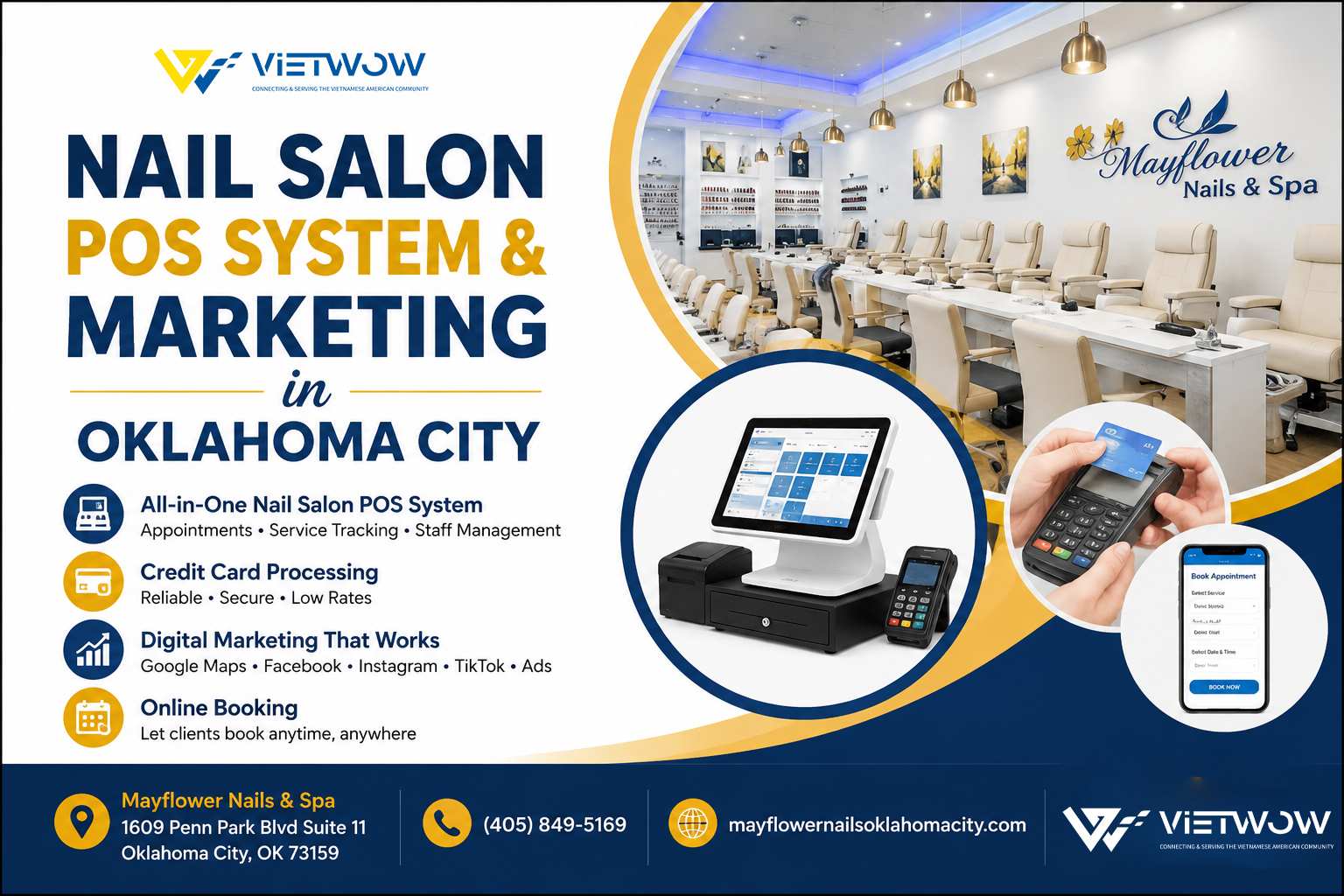 Nail Salon POS & Marketing in Oklahoma City