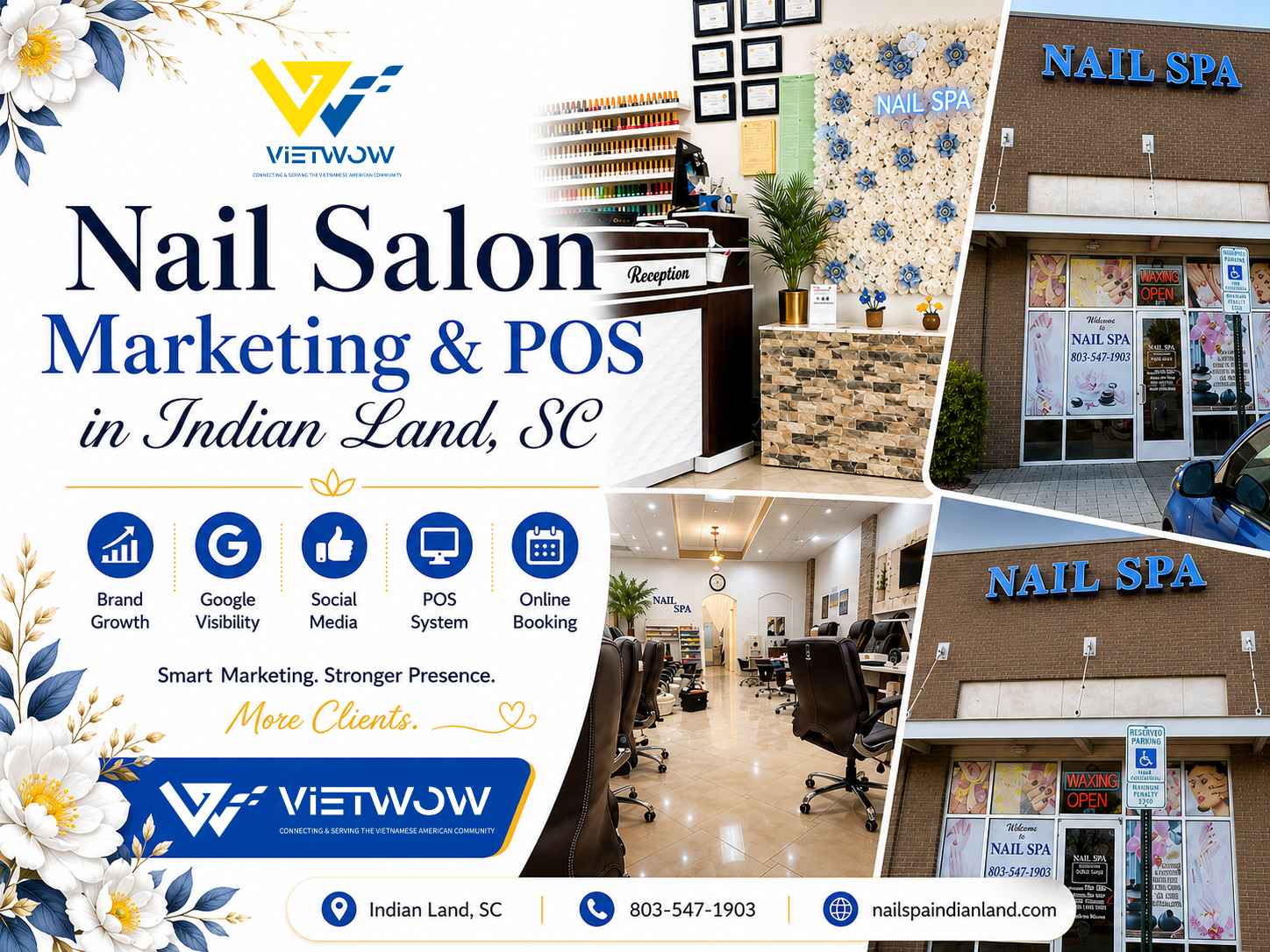 Nail Salon Marketing & POS in Indian Land, SC