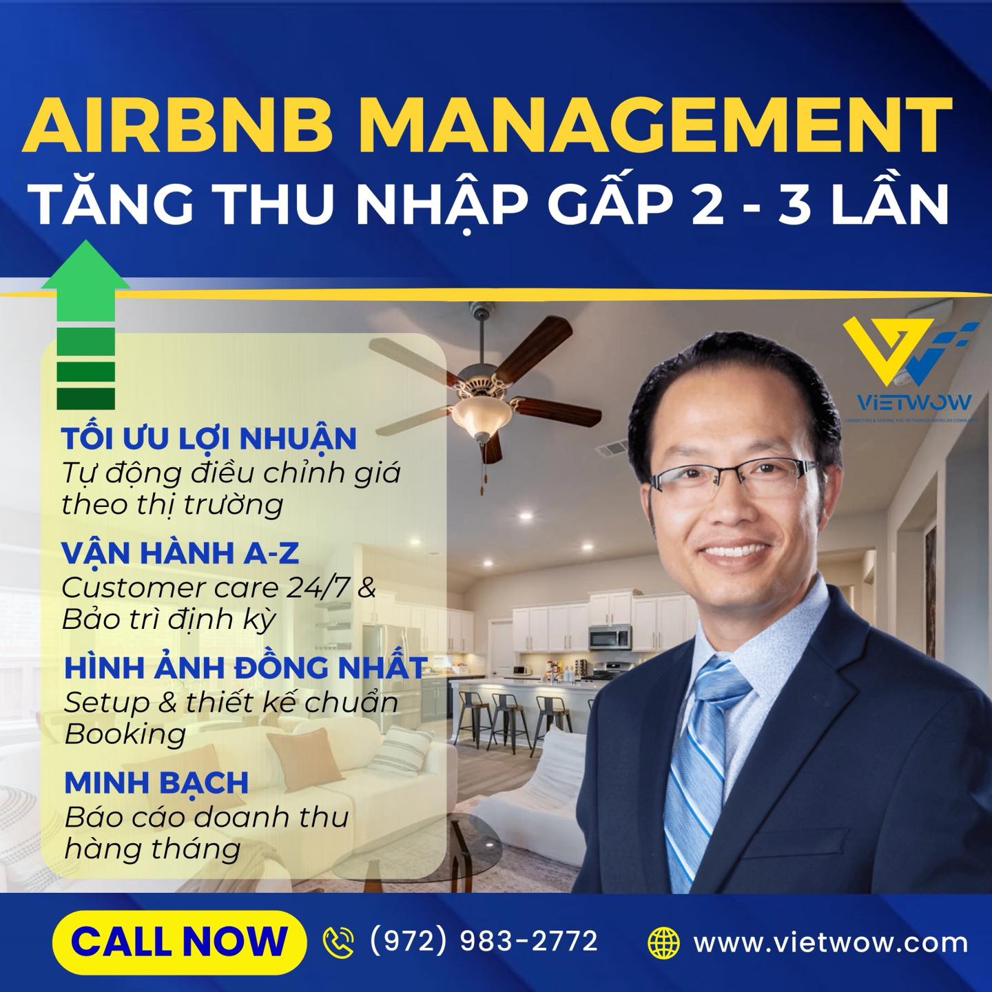 Automated Airbnb Management For Long-Term Profit